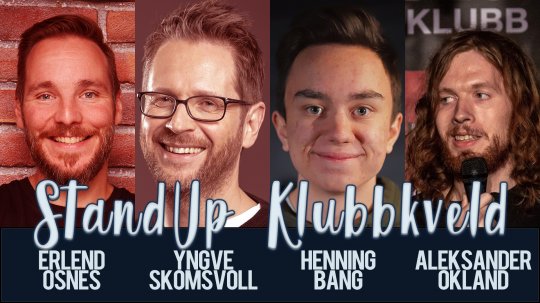 Stand Up Klubbkveld 17.September